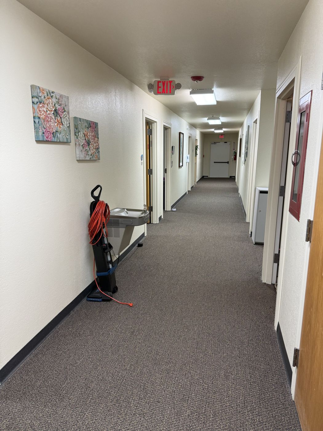 Water damage restoration job